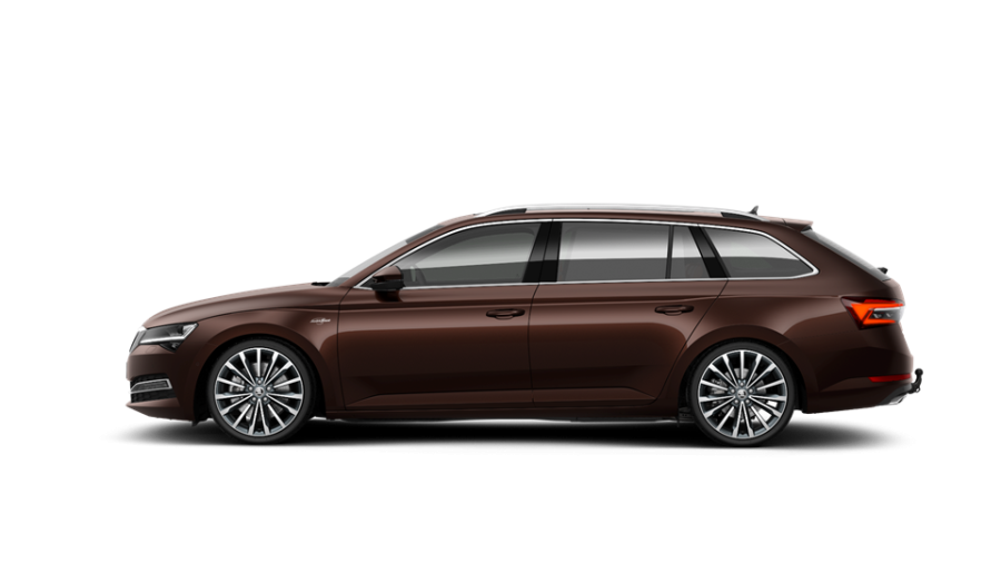 Škoda Superb, 2,0 TSI 206 kW 7-stup. automat. 4x4, barva hnědá