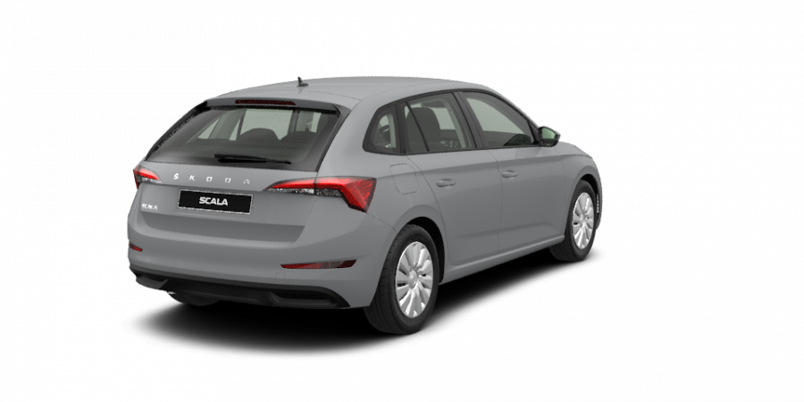 Škoda Scala, 1,0 TSI 85 kW 6-stup. mech., barva šedá