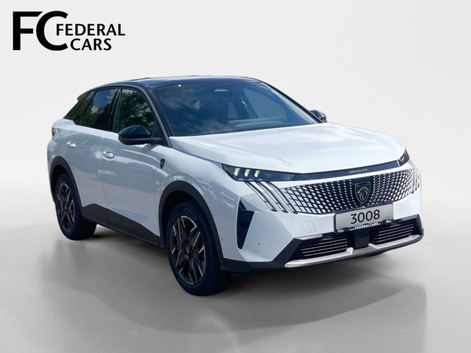 Peugeot 3008, Peugeot 3008 GT Hybrid 145 e-DCS6, barva bílá