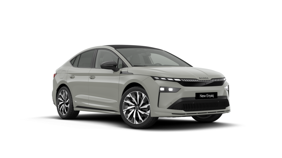 Škoda Enyaq iV, 82 kWh 210,00 kW 1° automatická, barva šedá