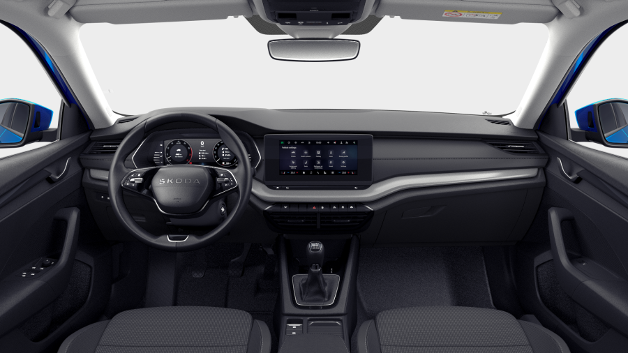 Škoda Octavia, 1,5 TSI 110 kW 6-stup. mech., barva modrá