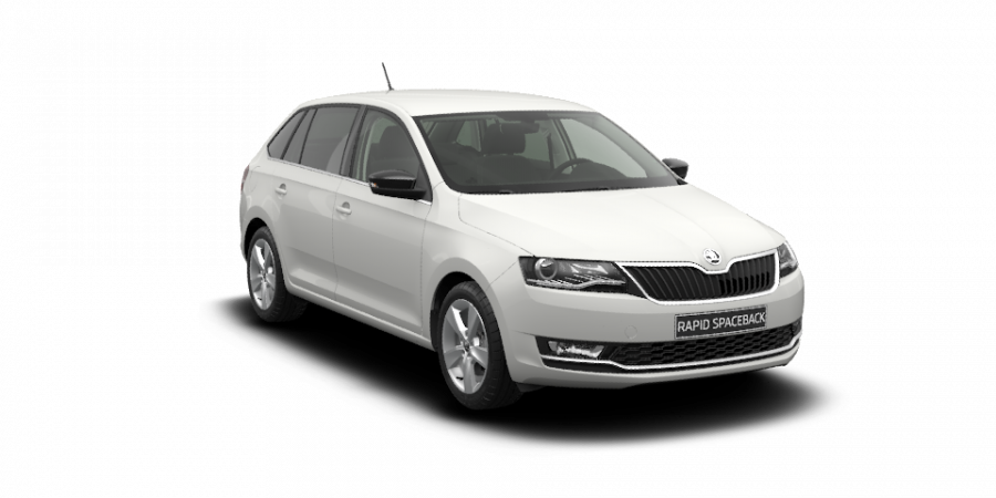 Škoda Rapid, 1,0 TSI 70 kW 5-stup. mech., barva bílá