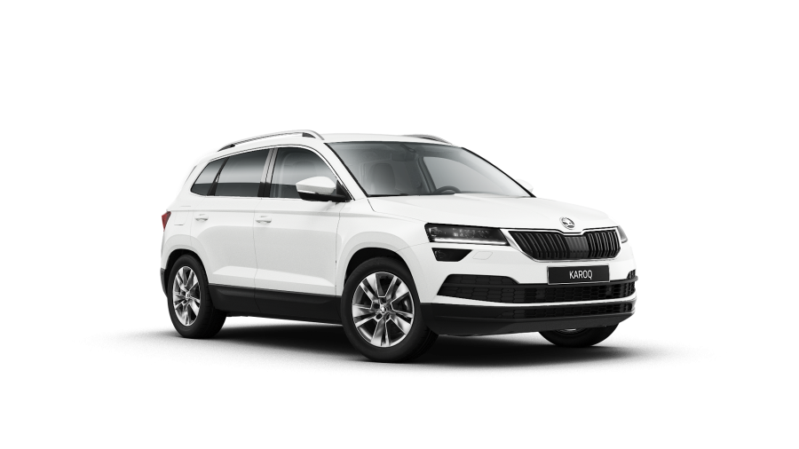 Škoda Karoq, 1,5 TSI 110 kW 7-stup. automat., barva bílá