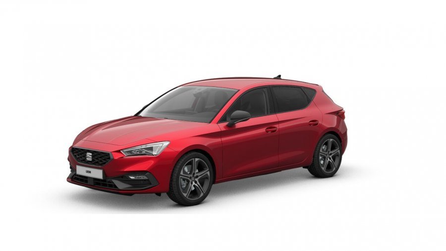 Seat Leon 5D, Leon FR 1.5 TSI 150k, barva červená