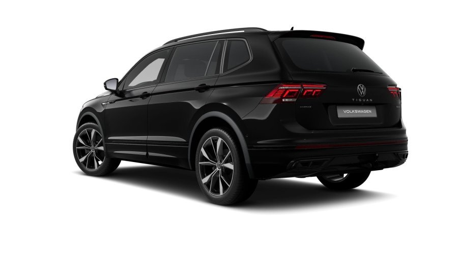 Volkswagen Tiguan Allspace, Allspace R-Line 2,0 TDI 142 kW 4M 7DSG, barva černá