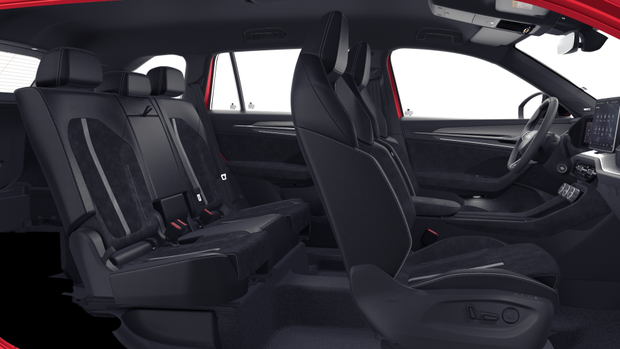 Škoda Kodiaq, 2,0 TDI 142 kW 7-stup. automat. 4x4, barva červená