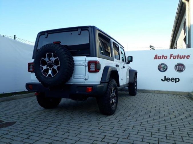 Jeep Wrangler, 2,0T 270 PS Rubicon Unlimited, barva bílá