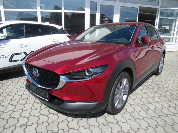 Mazda CX-30, 2,0i 90 kW, barva červená