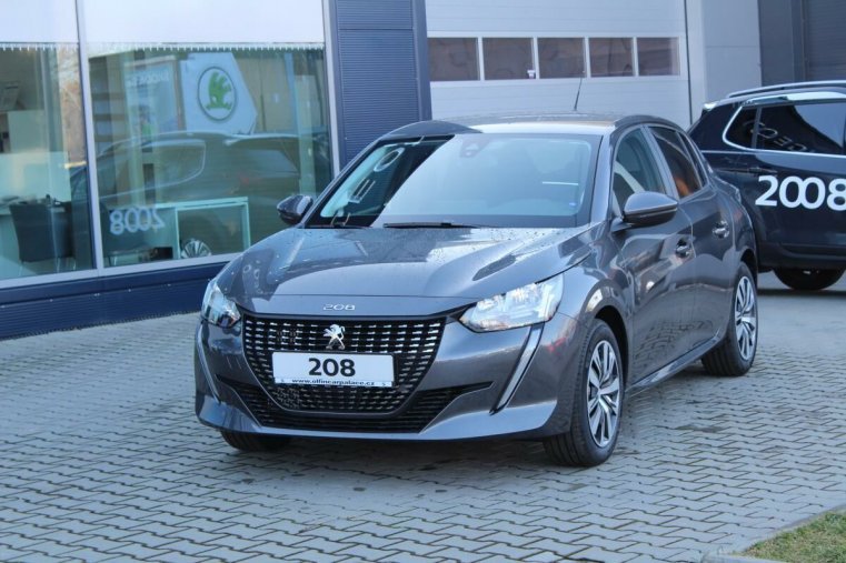 Peugeot 208, ACTIVE PACK - IHNED K ODBĚRU, barva šedá
