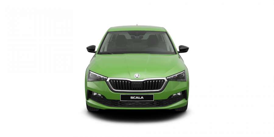 Škoda Scala, 1,0 TSI 85 kW 6-stup. mech., barva zelená