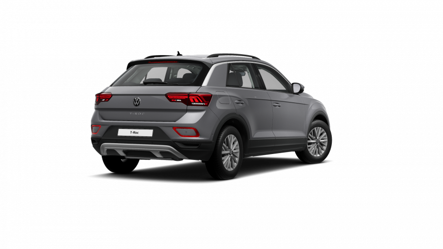 Volkswagen T-Roc, T-Roc Life 1,0 TSI 81kW 6G, barva šedá