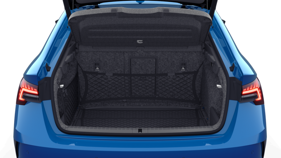 Škoda Octavia, 2,0 TSI 195 kW 7° automatická DSG, barva modrá