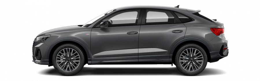 Audi Q3 Sportback, Q3 SB S line 35 TFSI 110 kW CoD, barva šedá