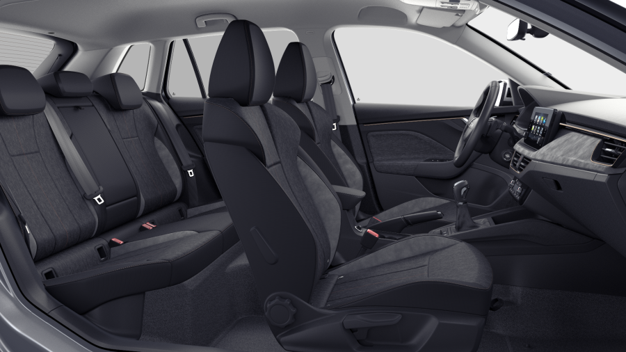 Škoda Kamiq, 1,0 TSI 85 kW 7° automatická DSG, barva stříbrná