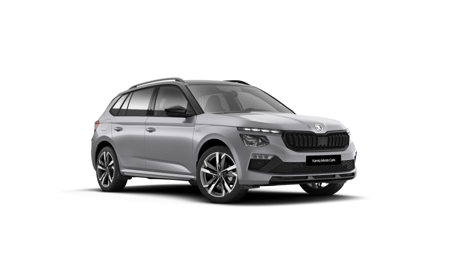 Škoda Kamiq, 1,5 TSI 110 kW 7° automatická DSG, barva stříbrná