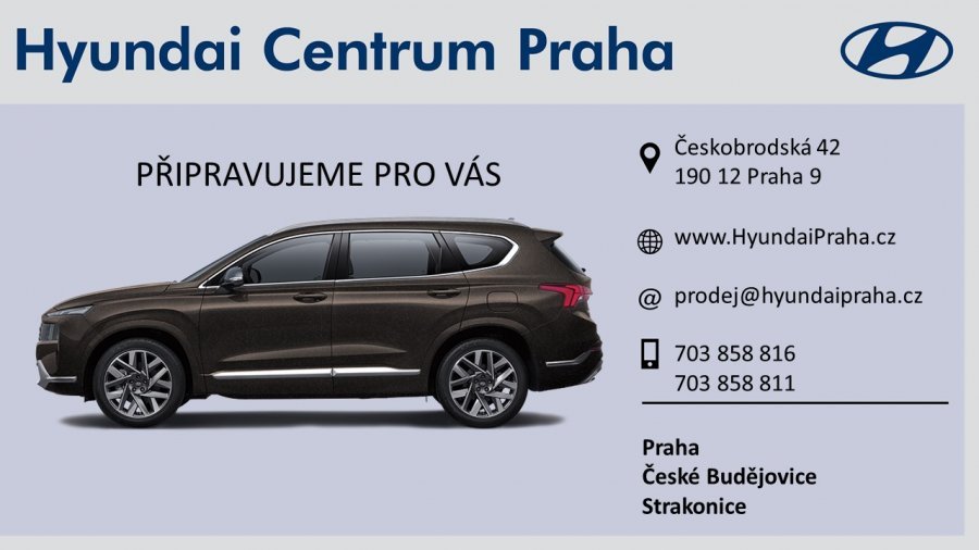 Hyundai Santa Fe, 2,2 CRDi 148 kW (diesel) 8 st. DCT 4×4, barva hnědá