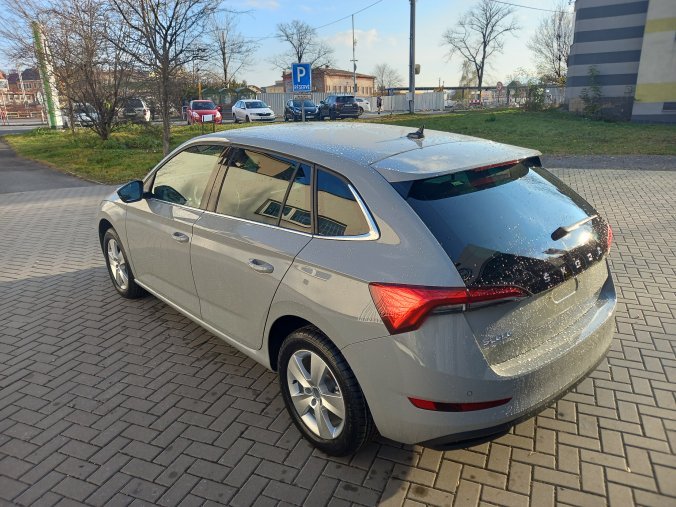 Škoda Scala, 1,5 TSI 110 kW 6-stup. mech., barva šedá