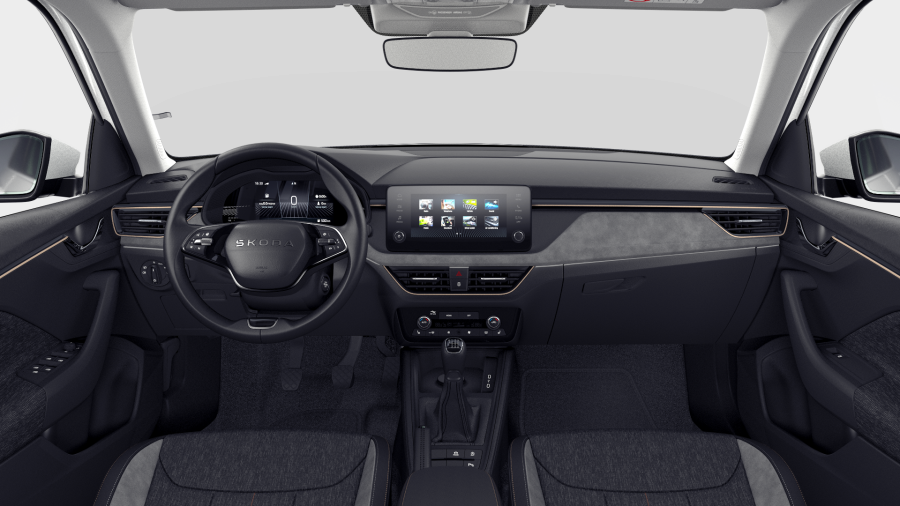 Škoda Kamiq, 1,0 TSI 85 kW 6° manuální, barva bílá