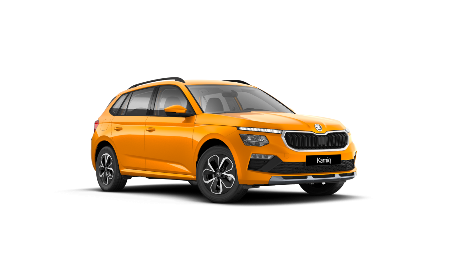 Škoda Kamiq, 1,5 TSI 110 kW 6° manuální, barva oranžová