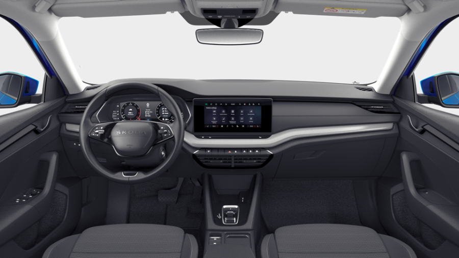 Škoda Octavia, 1,5 TSI Hybrid 110 kW 7° automatická DSG, barva modrá