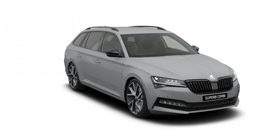 Škoda Superb, 2,0 TDI 147 kW 7-stup. automat., barva šedá