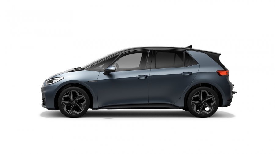 Volkswagen ID.3, ID.3 Tech, výk. 150 kW, kapac. 58 kWh, barva modrá