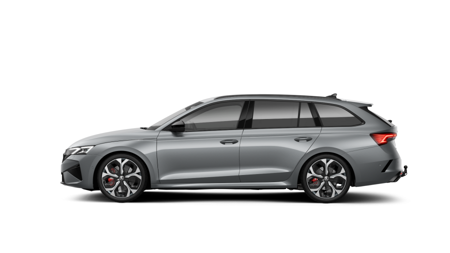 Škoda Octavia, 2,0 TSI 195 kW 7-stup. automat., barva stříbrná
