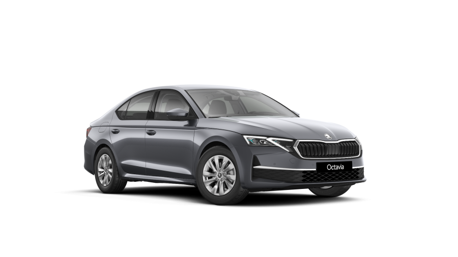 Škoda Octavia, 1,5 TSI 110 kW 6-stup. mech., barva šedá