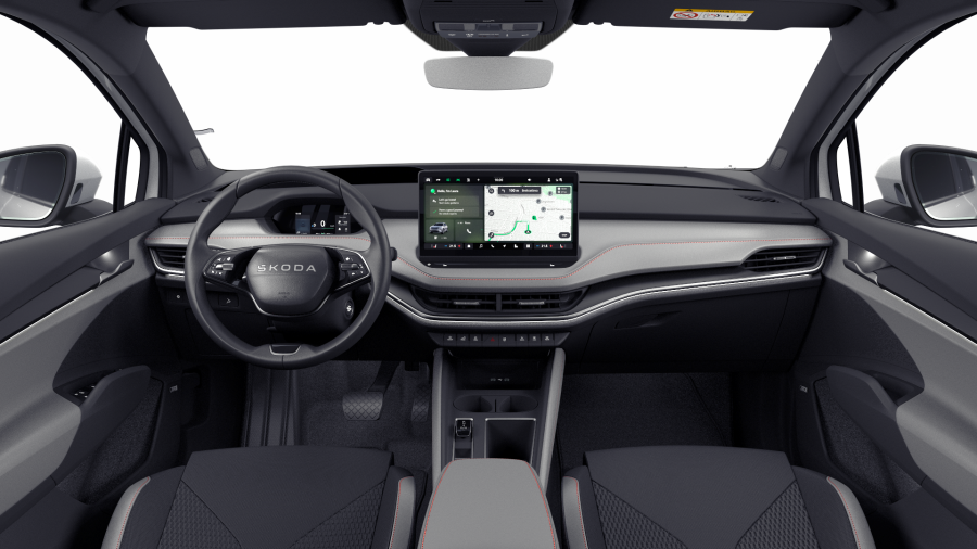 Škoda Enyaq iV, 82 kWh 210,00 kW 1° automatická 4x4, barva bílá