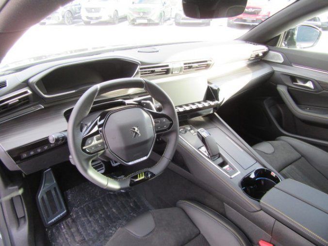 Peugeot 508, PSE Hybrid4 360k e-EAT8, barva šedá