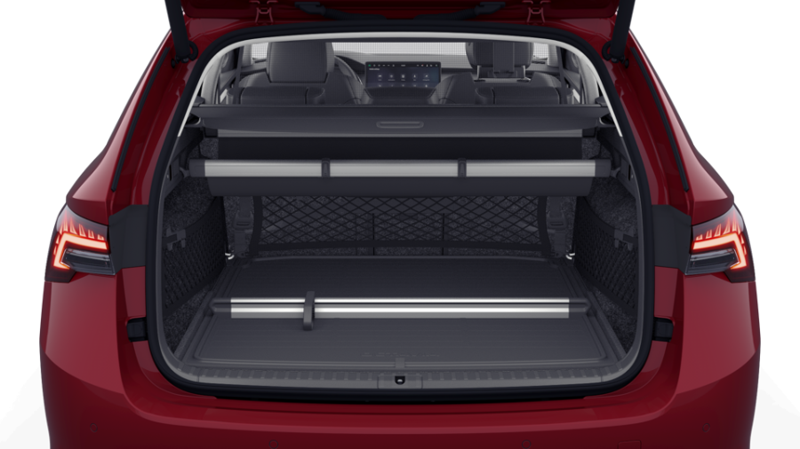 Škoda Octavia, 1,5 TSI m-HEV 110 kW 7° automatická DSG, barva červená