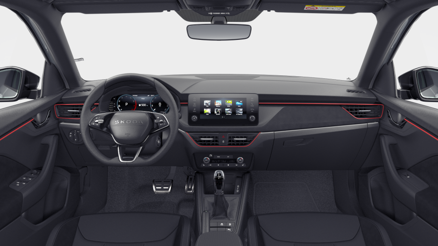Škoda Scala, 1,0 TSI 85 kW 7° automatická DSG, barva stříbrná