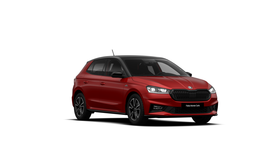 Škoda Fabia, 1,0 TSI 85 kW 7-stup. automat., barva červená