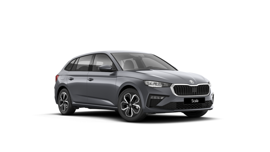 Škoda Scala, 1,0 TSI 85 kW 6-stup. mech., barva šedá