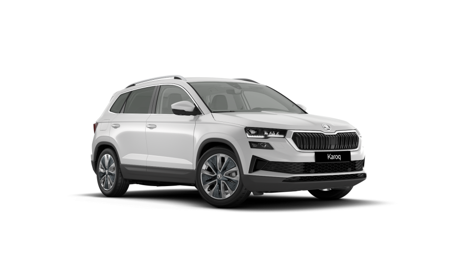 Škoda Karoq, 2,0 TDI 110 kW 7° automatická DSG, barva bílá