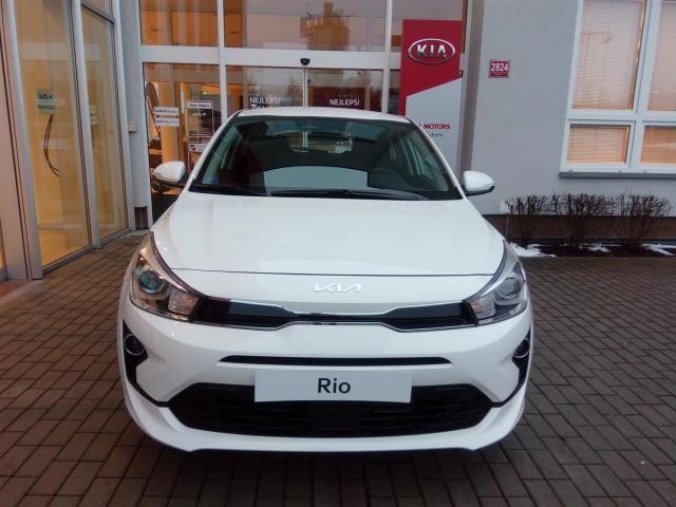 Kia Rio, 1,2 DPI Exclusive MY23, barva bílá