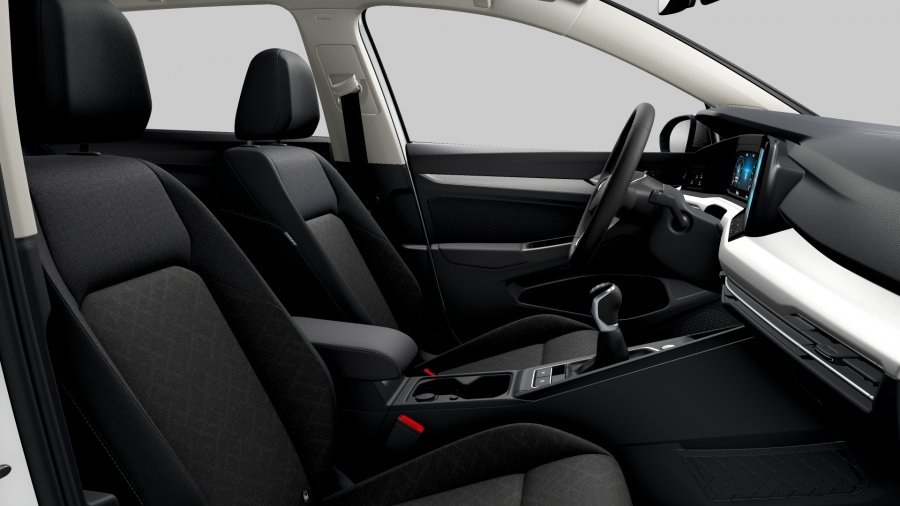 Volkswagen Golf Variant, Golf Variant Life 1,0 TSI 6G, barva bílá
