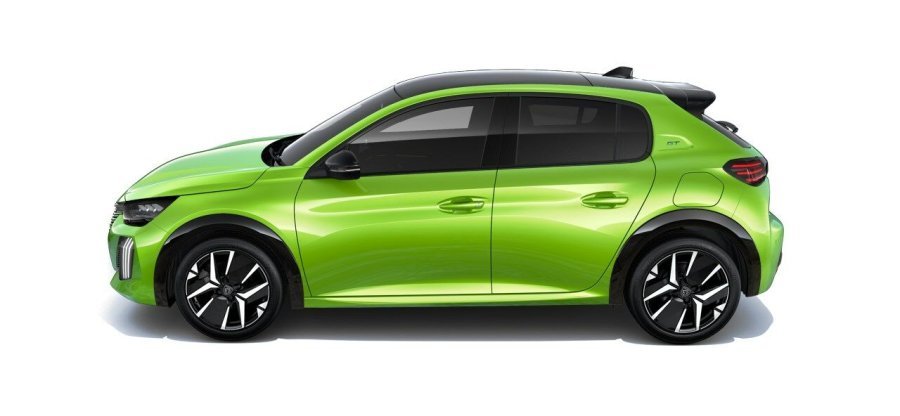 Peugeot 208, Peugeot 208 GT Hybrid 145 e-DCS6, barva žlutá