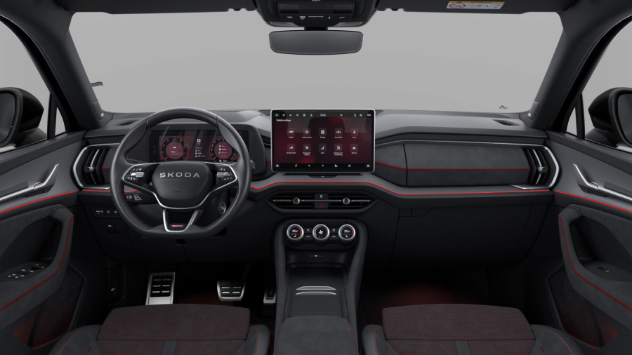 Škoda Kodiaq, 2,0 TSI 195 kW 7° automatická DSG 4x4, barva černá