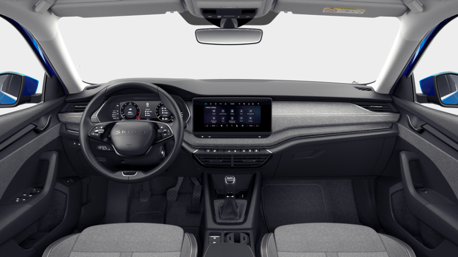 Škoda Octavia, 1,5 TSI 110 kW 6° manuální, barva modrá