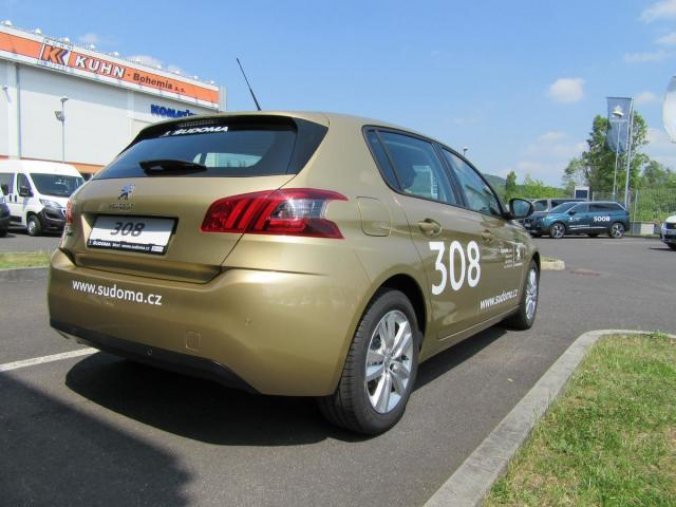 Peugeot 308, ACTIVE 1,2 PureTech 130k MAN6, barva zlatá