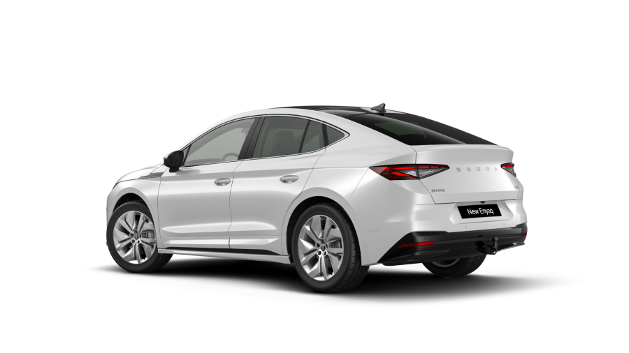 Škoda Enyaq iV, 82 kWh 210,00 kW 1° automatická 4x4, barva bílá