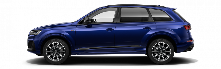 Audi Q7, Q7 S line 50 TDI quattro, barva modrá