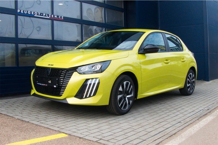 Peugeot 208, Peugeot 208 Active PureTech 75, barva žlutá