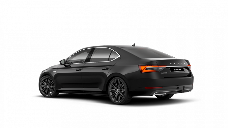 Škoda Superb, 2,0 TDI 147 kW 7-stup. automat. 4x4, barva černá