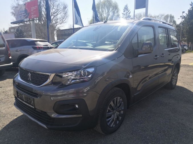 Peugeot Rifter, LONG ALLURE 1.5 100k MAN5, barva šedá