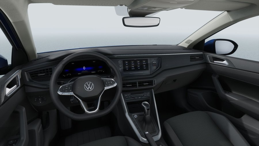 Volkswagen Taigo, Taigo People 1,0 TSI 85kW 7DSG, barva modrá
