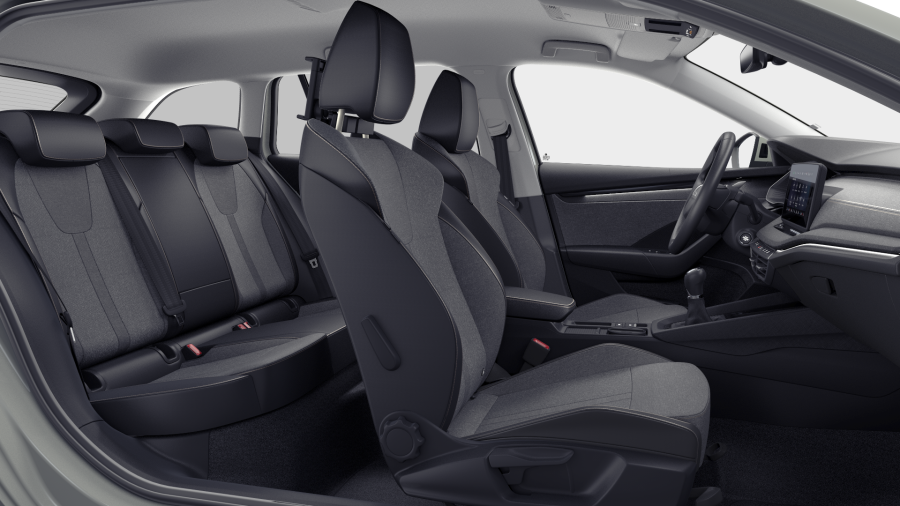 Škoda Octavia, 1,5 TSI 110 kW 6° manuální, barva šedá