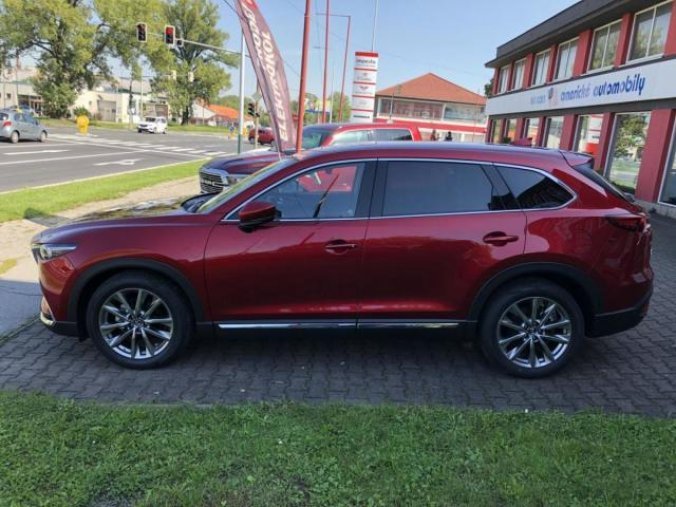 Mazda CX-9, 2,5L AWD GT, barva červená