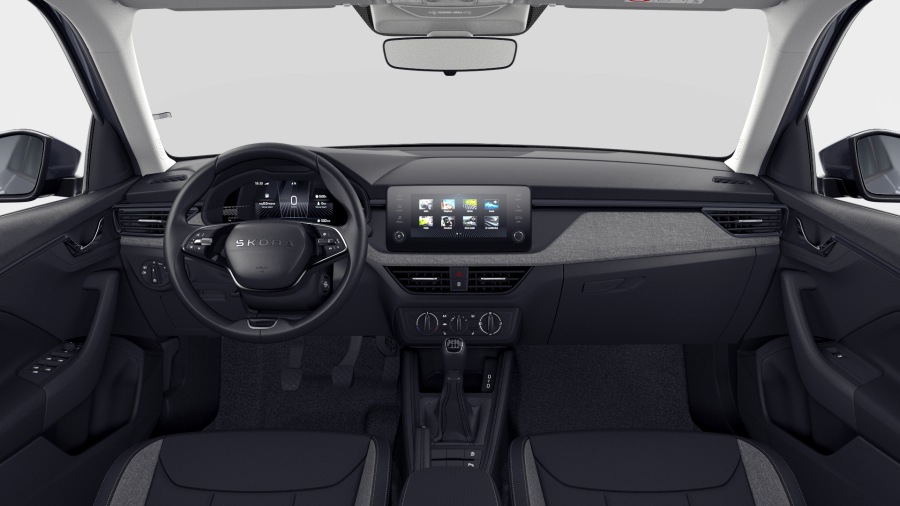 Škoda Kamiq, 1,5 TSI 110 kW 6-stup. mech., barva šedá